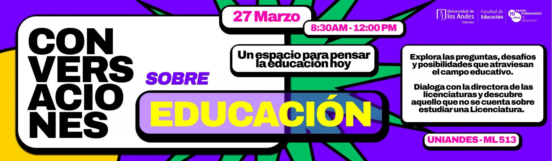 Taller “Conversaciones sobre Educación”