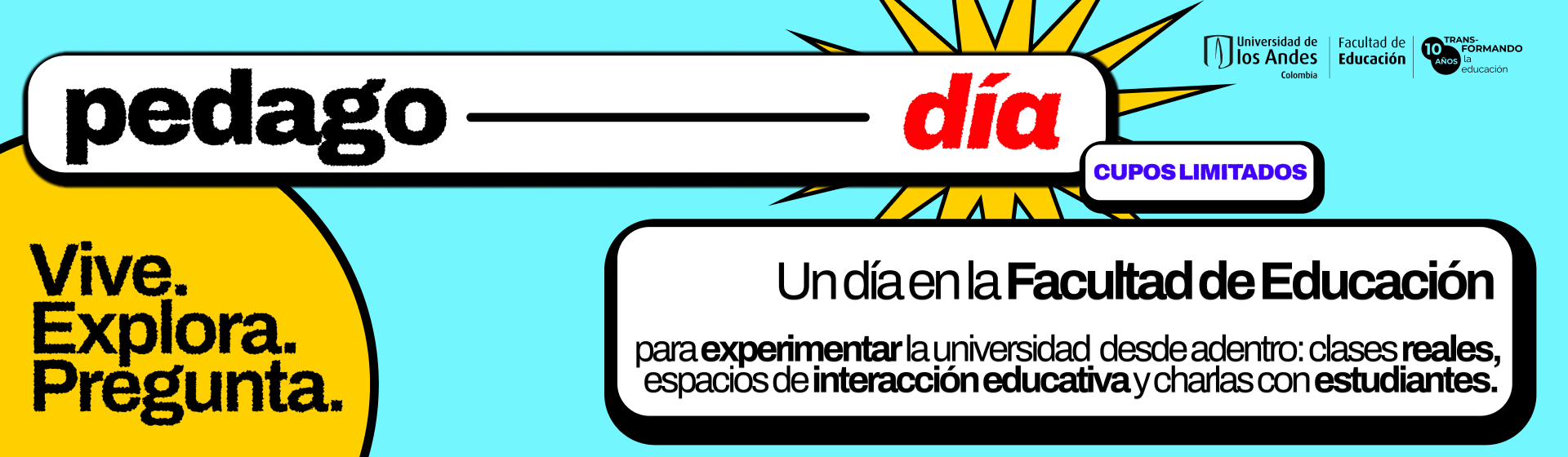 Pedagodía – Vive un día como estudiante de Licenciatura