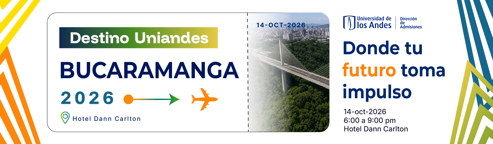 Destino Uniandes Bucaramanga 2026