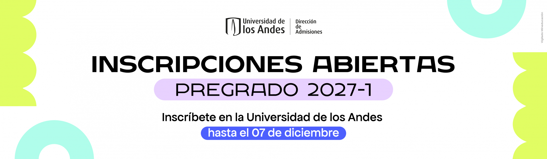 Inscripciones pregrado Uniandes 2027-10 Inscripciones pregrado Uniandes 2027-10